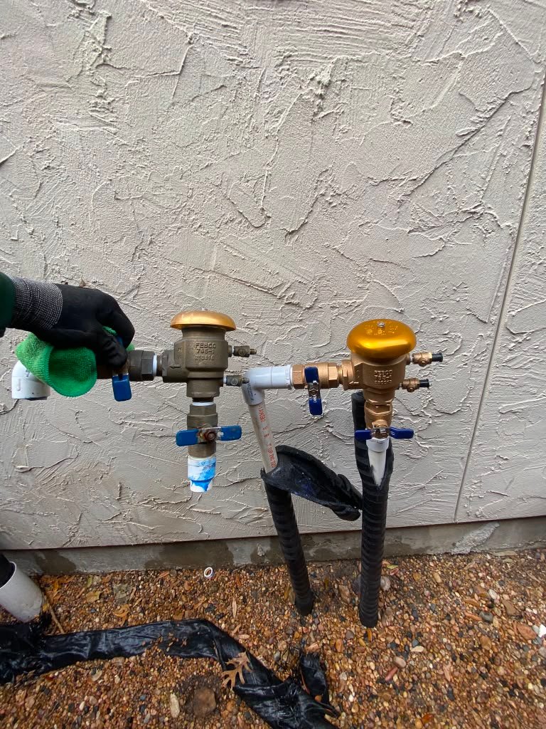 Irrigation and drainage work completed by Rainlandscaping